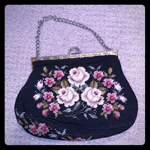 Vintage Roses with gold/ silver hardware!!! 1930’s - Picture 1 of 4